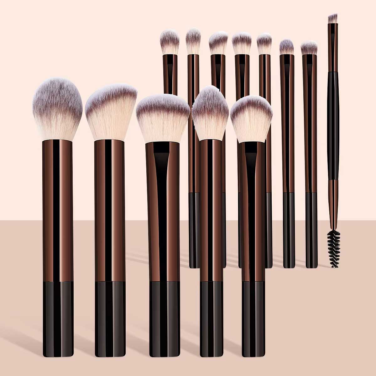 Huda Beauty Makeup Brush Set - 13 pezzi set di pennelli per