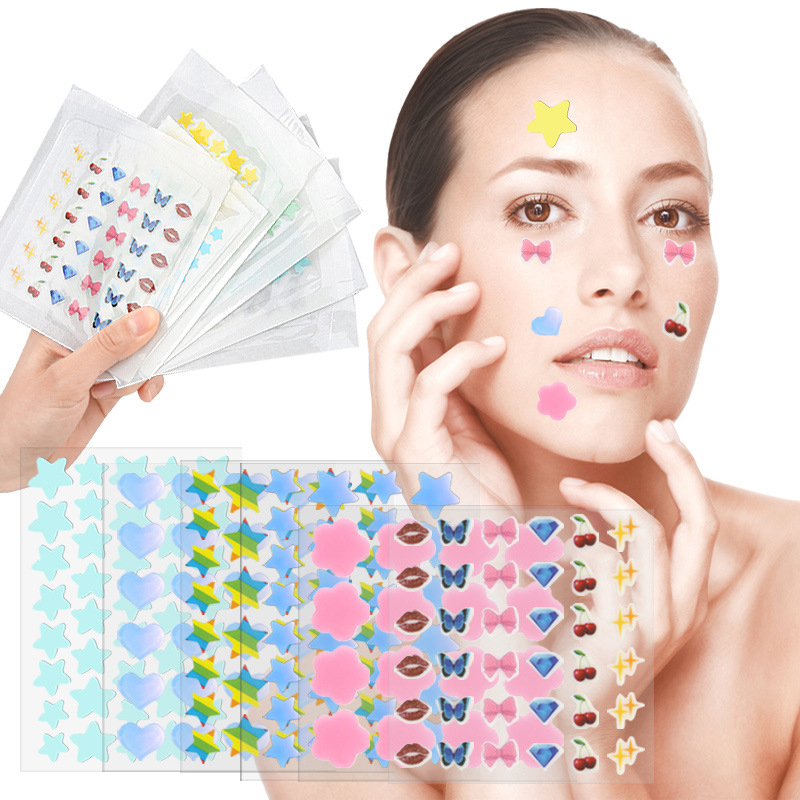 Beauty And Makeup - Cerotto Colorato per Acne, Adesivo per