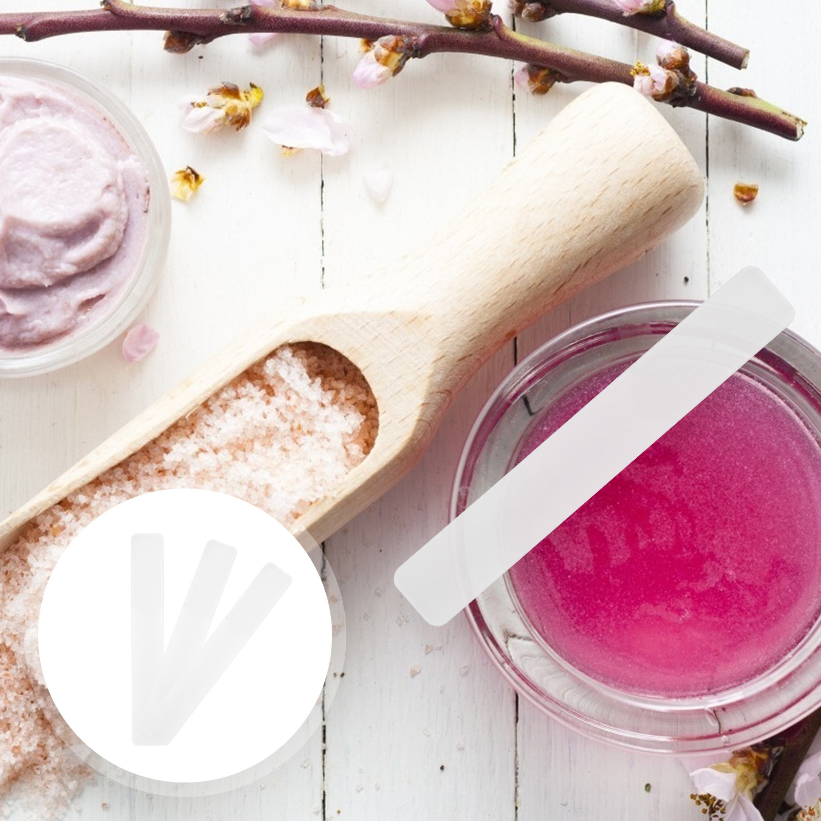 Beauty Makeup Cream - Set di 50 Spatole per Maschere