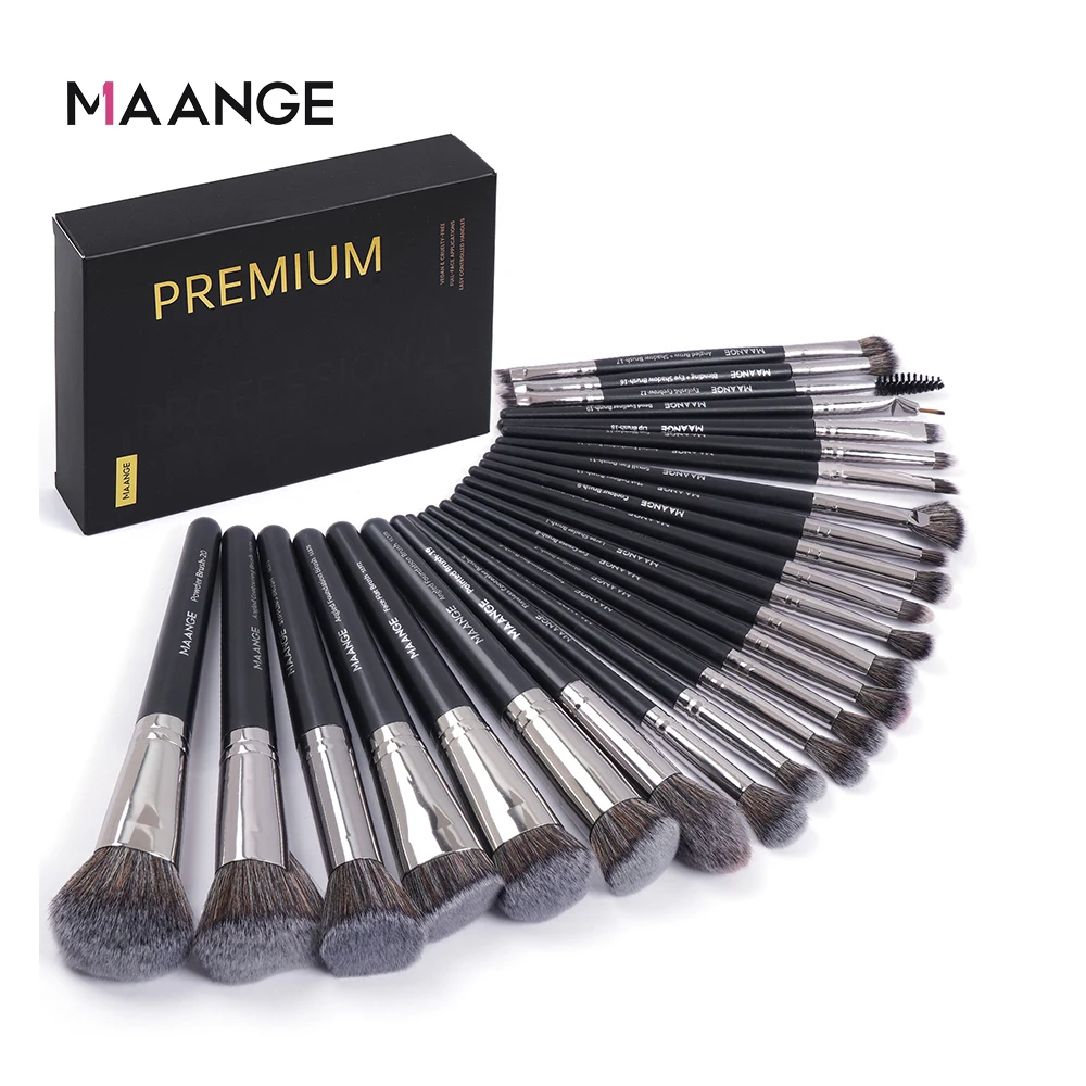 Huda Beauty Makeup Brush Set - MAANGE confezione regalo professionale 25 pezzi