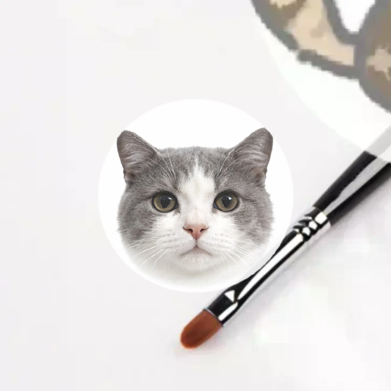 Beauty Makeup Eyeshadow - Pennello per Trucco Occhi e Labbra,