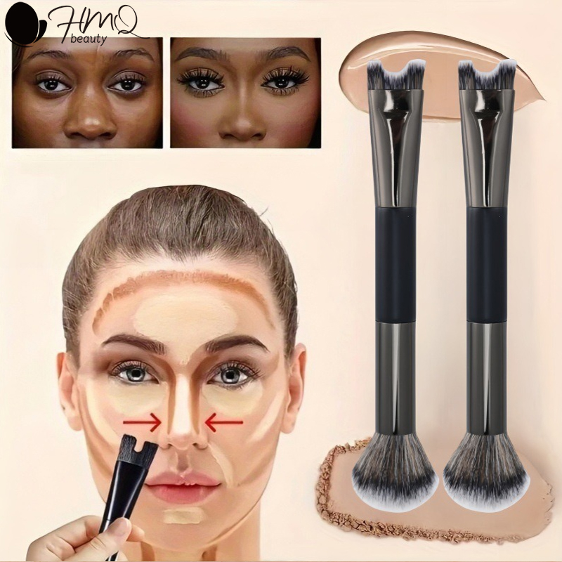 Huda Beauty Makeup Brush Set - Pennello per trucco a doppia testa