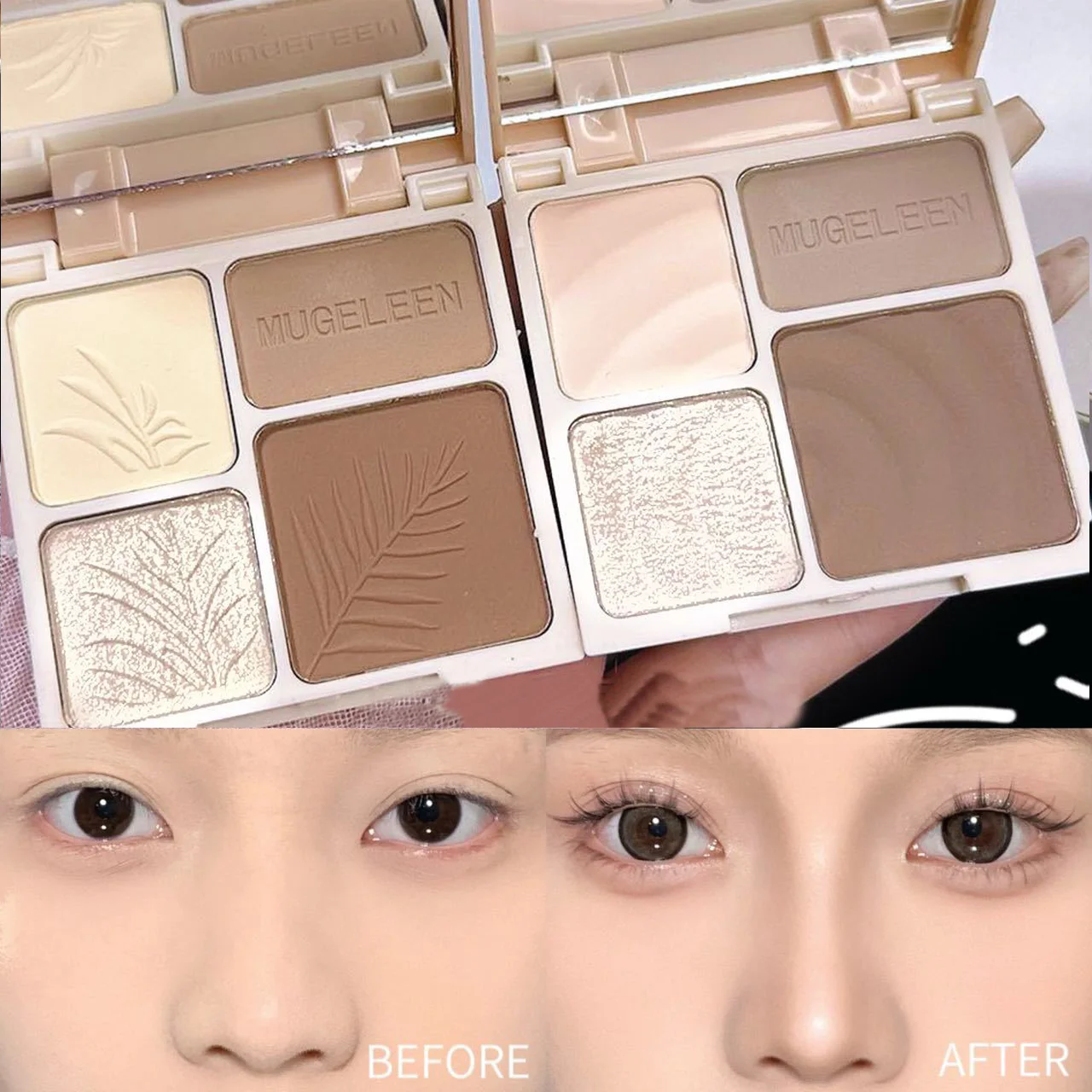 Merit Beauty Makeup - 1Pc Evidenziare Riparazione Opaco Fine Glitter