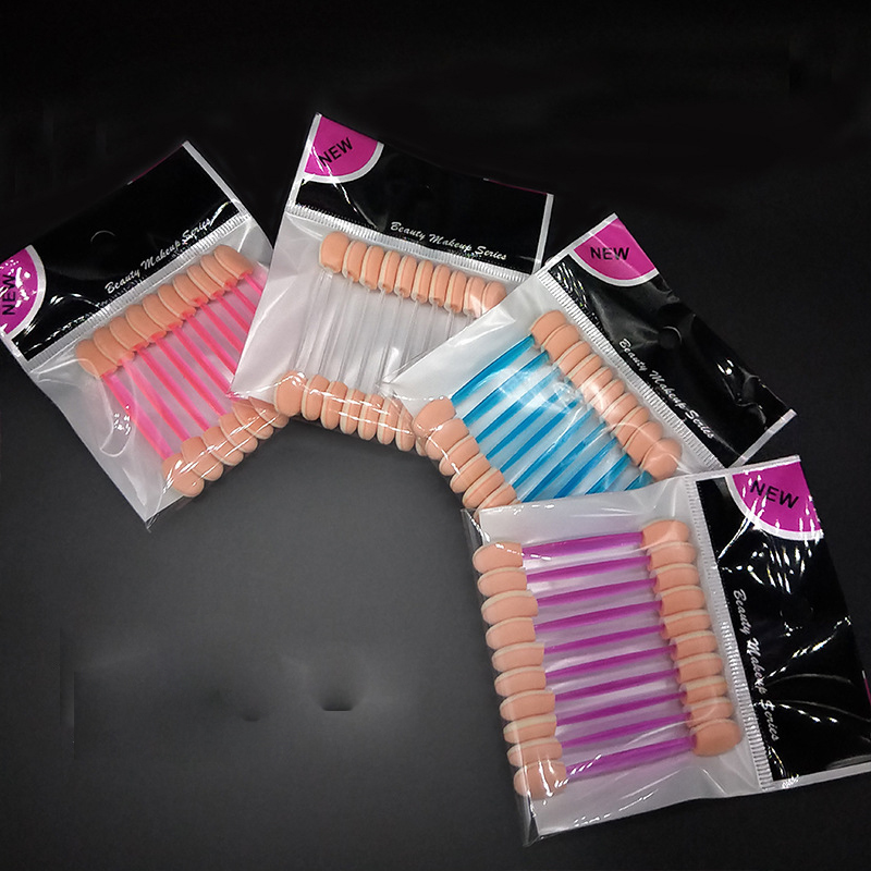 Beauty Makeup Eyeshadow - Set di 10 Pennelli Monouso per