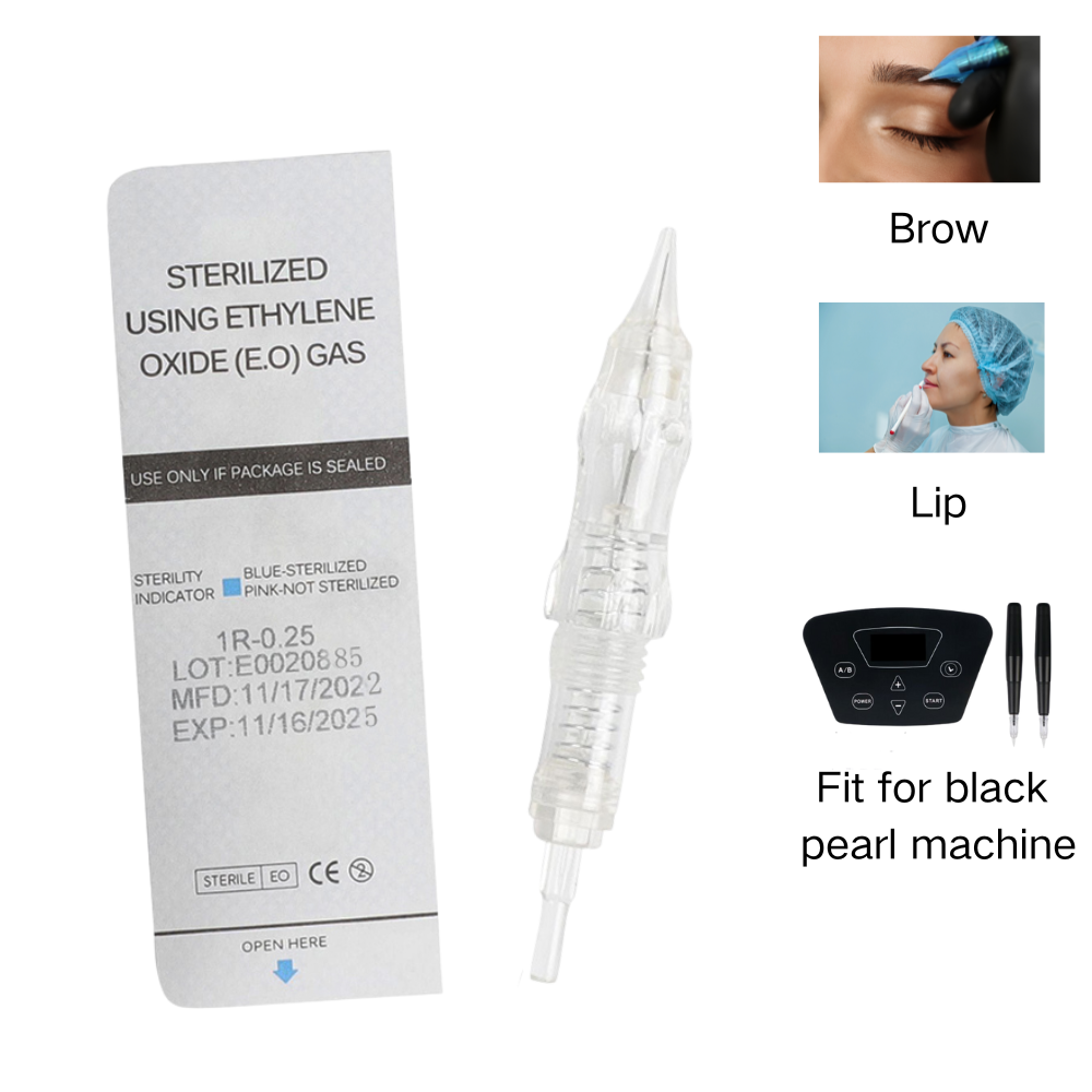 Merit Beauty Makeup - 10/50PCS Sopracciglio Labbro Aghi Per Tatuaggi
