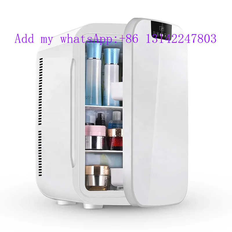 Beauty Makeup Fridge - Finitura porta in vetro frigorifero impeccabile