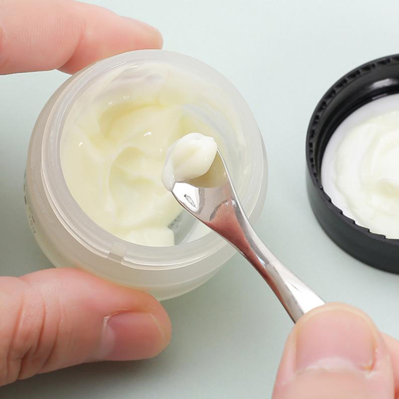 Spatola cosmetica in metallo d - Beauty Makeup Cream recensione e prezzo