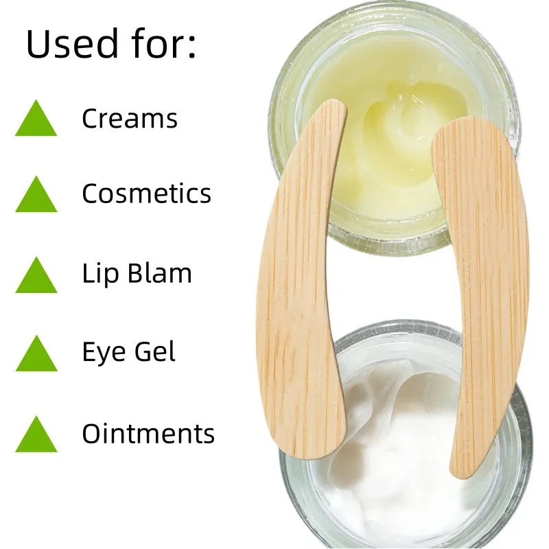 20/50/100/200 Spatole in Bambù - Beauty Makeup Cream recensione e prezzo