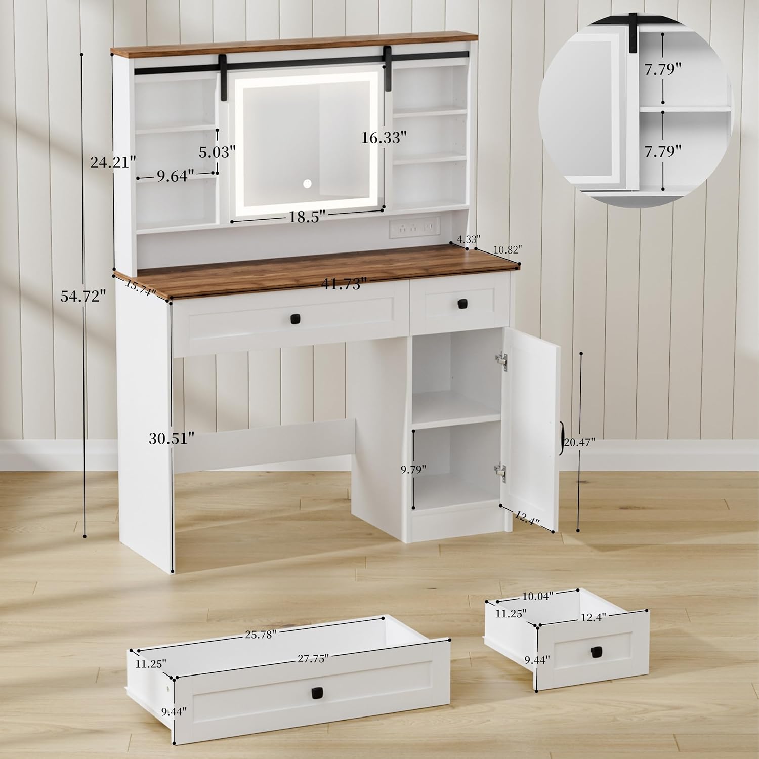 i*-Modern Beauty Scrivania per - X Beauty Makeup recensione e prezzo