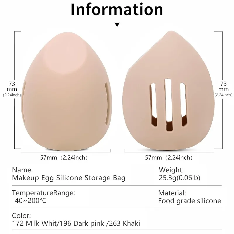 Uovo di bellezza in Silicone s - Beauty Makeup Sponge recensione e prezzo
