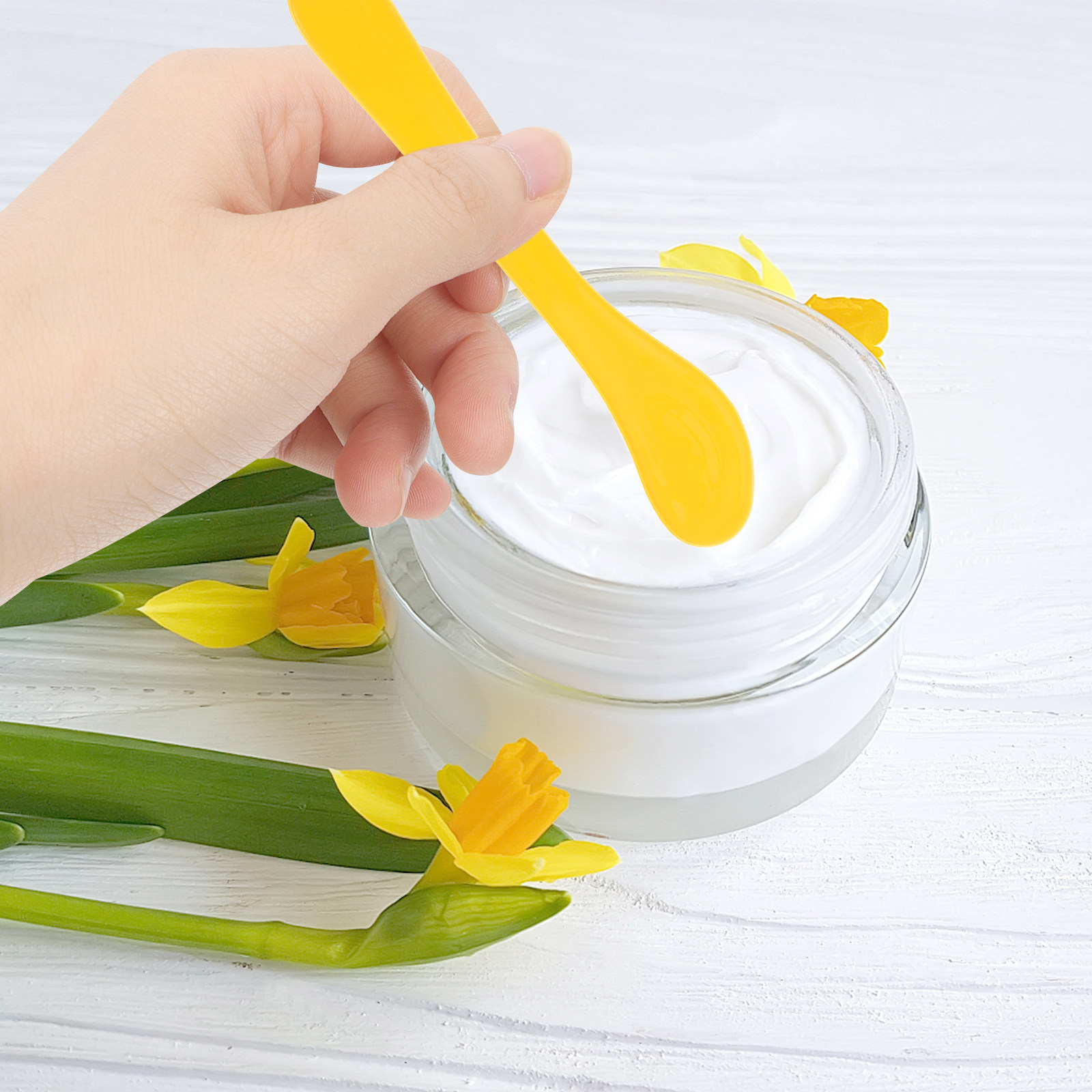 10 Pezzi Spatole Monouso in Pl - Beauty Makeup Cream recensione e prezzo