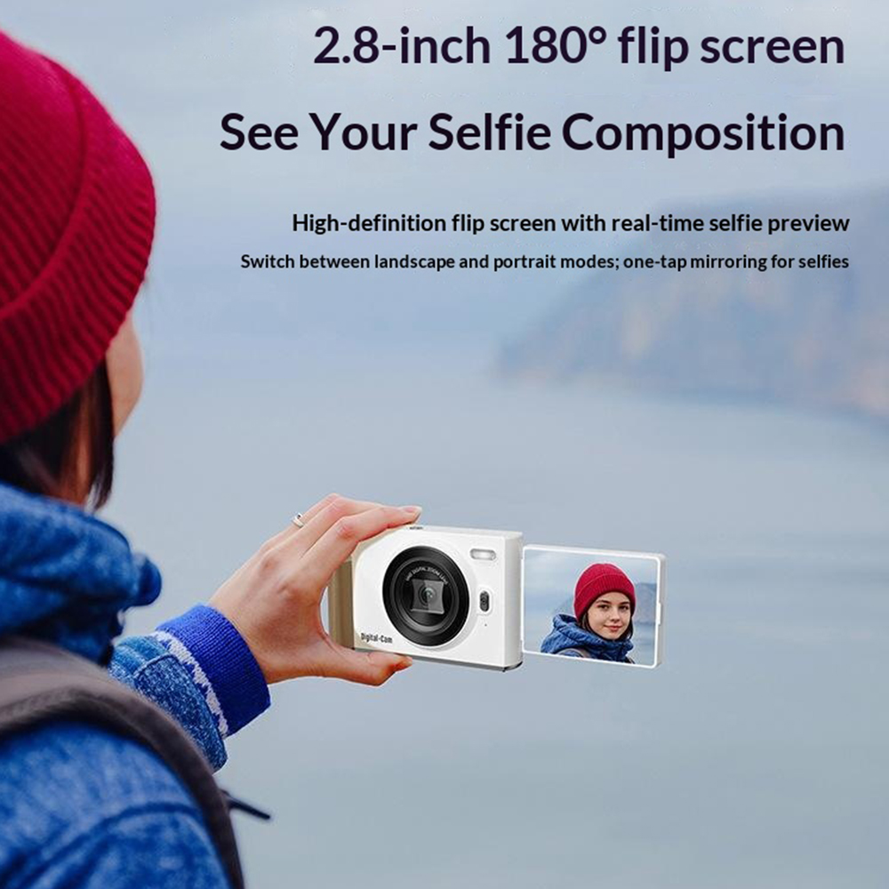 Fotocamera Digitale 48MP con F - Beauty Makeup Filter recensione e prezzo