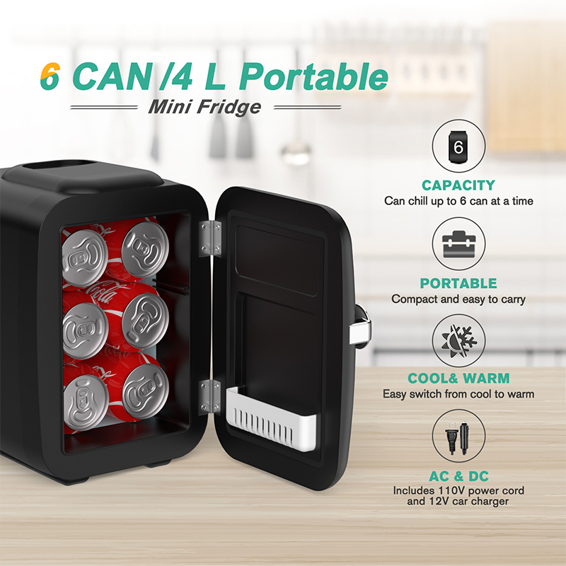 Crownful 4L Mini Frigo 110V 22 - Beauty Makeup Fridge recensione e prezzo