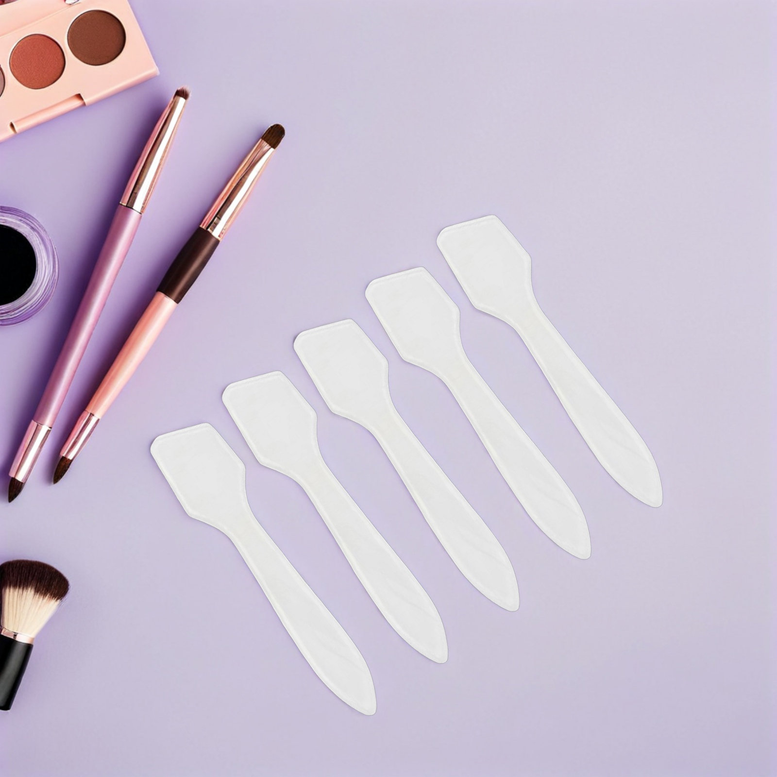 50 Pezzi di Spatole in Plastic - Beauty Makeup Cream recensione e prezzo